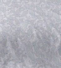 juego funda nordica algodón 100% en azul diseño paisley 636