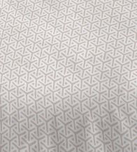 Juego funda nordica algodón 100% geometría en tono beige 638