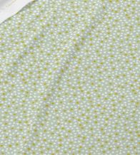 Juego de sábanas color verde diseño floral 183