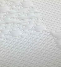 Colcha de verano color blanco diseño geométrico 165