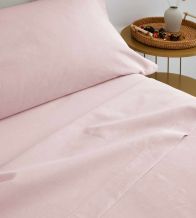 Juegos de sábanas hostelería rosa nude, mezcla T12