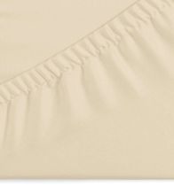 Sábanas bajeras ajustables Algodón-Poliéster 50/50, A7 Beige