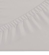 Sábanas bajeras ajustables Algodón-Poliéster 50/50, A7 Gris