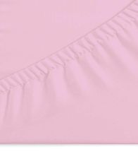 Sábanas bajeras ajustables Algodón, A8 Rosa