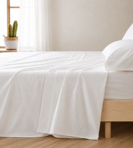 Juegos de sábanas hostelería, algodón  T12