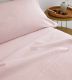 Juegos de sábanas hostelería rosa nude, mezcla T12