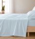 Juegos de sábanas hostelería azul, algodón  T12