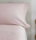 Juegos de sábanas hostelería rosa nude, algodón  T12