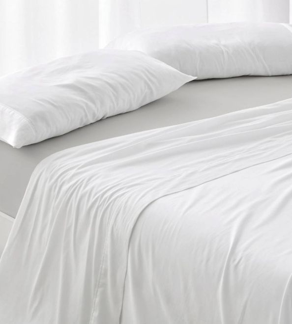 Sábana ajustable, tejido Velvelina®, 001 Piedra - Nuevas sábanas de invierno, textura aterciopelada