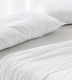 Sábana ajustable, tejido Velvelina®, 001 Piedra - Nuevas sábanas de invierno, textura aterciopelada