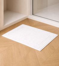 Alfombra baño Lisa FOX010 Blanco