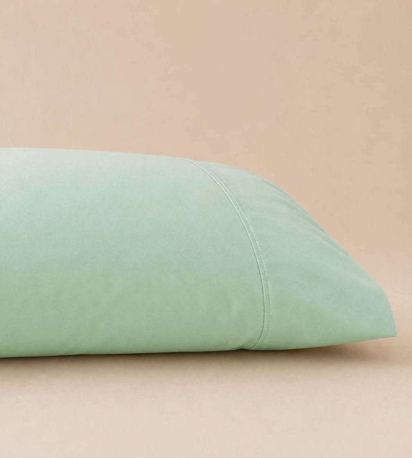 Fundas de almohada Algodón Percal, Diseño 400 - Menta