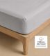 Sábana bajera Algodón Percal 180 Hilos, Diseño 400 - Gris