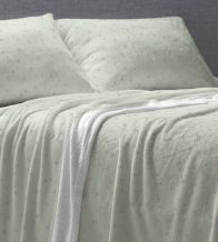 Juego de sábanas coralina beige floral 100