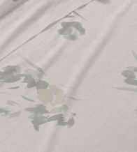 Juego de sábanas lino floral 057