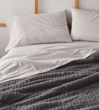 Juego de sábanas tejido Velvelina®, 003 Piedra - Nuevas sábanas de invierno, textura aterciopelada