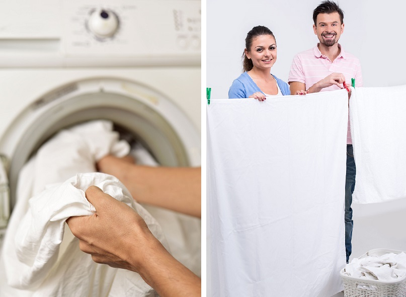 Consejos para lavar la ropa de cama casa