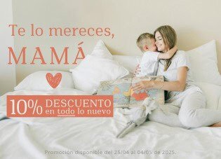 10% en lo más nuevo de Burrito Blanco: ¡Te lo mereces, mamá!