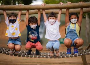 Mascarillas infantiles antivirus
